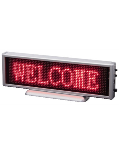 Display scrivibile 170x44mm LED rossi