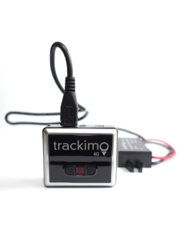 Trackimo univ 4G kit auto 12/24v loc sat cop mondiale GPS/2G/3G/4G/Wi-Fi/BT