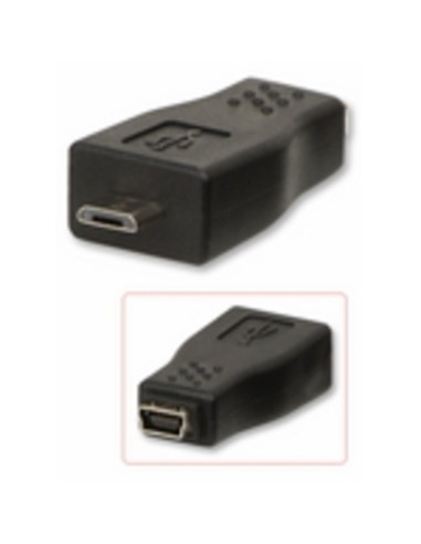 Adattatore USB tipo mini-b femmina / tipo micro-b maschio