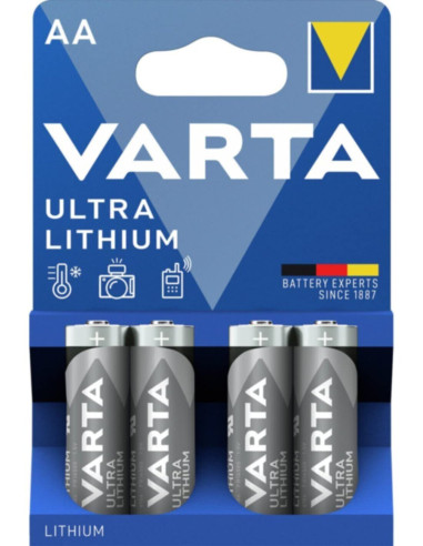 Batteria AA ultra litio blister 4pz