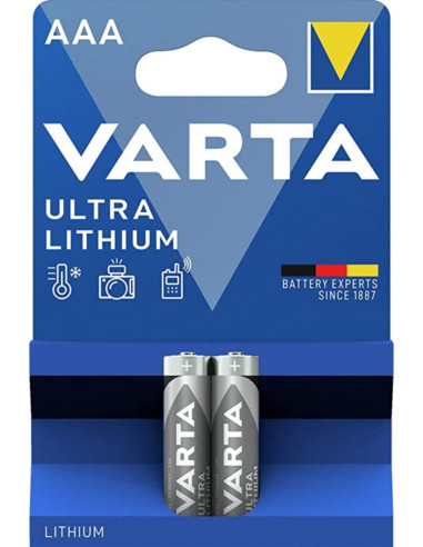 Batteria AAA litio blister 2pz