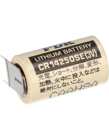 Batteria litio 1/2 AA 3V 850mAh c.s. fdk  ⌀14,5x25mm