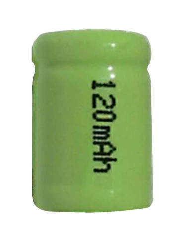 Batteria NiMH 1/3 AAA 120 mAh flat gp ⌀10,1x15mm