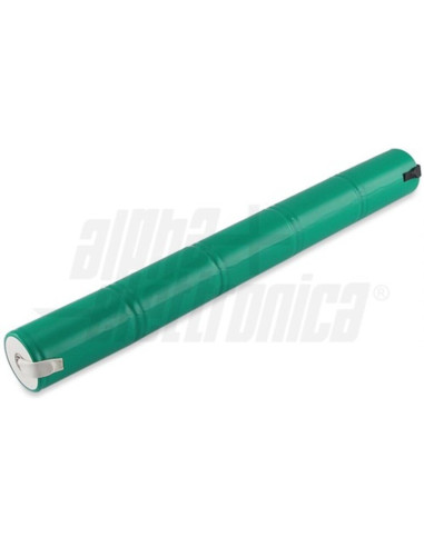 Pacco batterie D NiMH 6V 5000mAh con lamelle