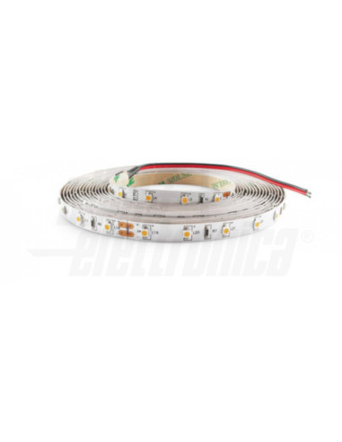 Striscia LED 24Vdc 4,8W/m 4000k ip20 60 led/m bianco naturale