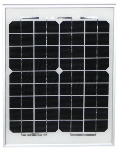 Pannello solare monocristall 10W 21,2v 293*378*h23  p-1.4kg