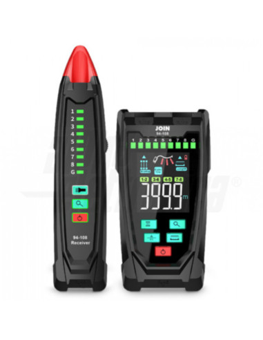 Tester multifunzione verifica cavi di LAN con misura lunghezza del cavo