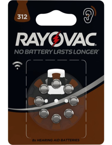 Batteria acustica 312 - PR41 blister 6/8