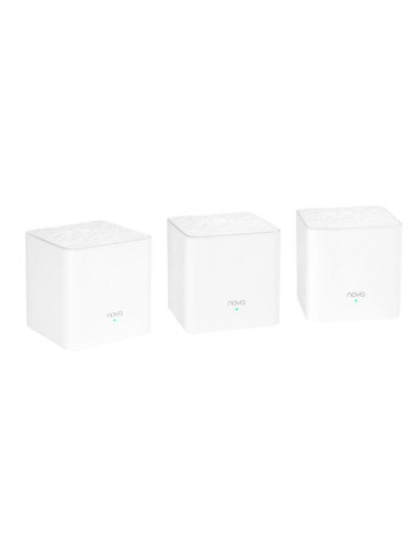 Sistema mesh Wi-Fi nova mw3 dual band 1200mbps 3 dispositivi 300m²