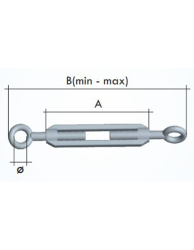 Tendifilo 1/4" mm 6