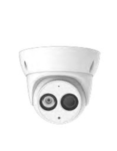 Telecamera IP 5mp mini dome ottica fissa 2,8mm ir 20m in/out audio micro sd