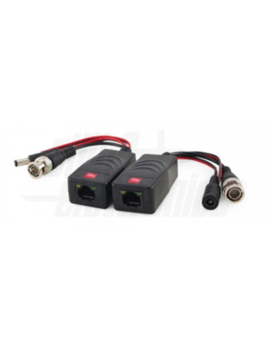 Coppia balun passivi per segnale video ed alimentazione con RJ45