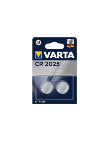 Batteria litio CR2025 blister 2pz