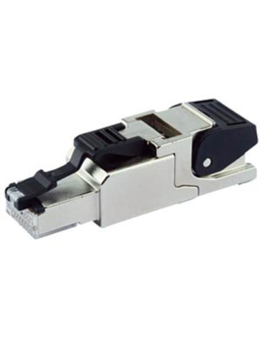 Plug RJ45 8p cat 6A industrial ethernet metallico telegartner