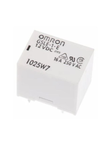 Rele' elettromagnetico spdt 12VDC 16a 1 scambio