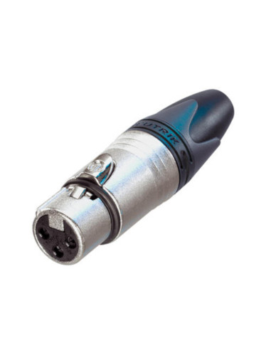 Presa XLR 3 poli volante a crimpare serie xx