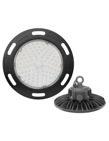 Proiettore LED 230V 200W 19000lm 5000k IP44/ik07 2835SMD 110° ⌀360x168mm