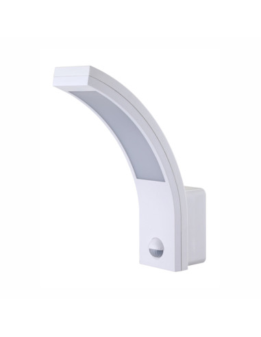Plafoniera LED IP54 cct 15W 1000lm curva +sensore