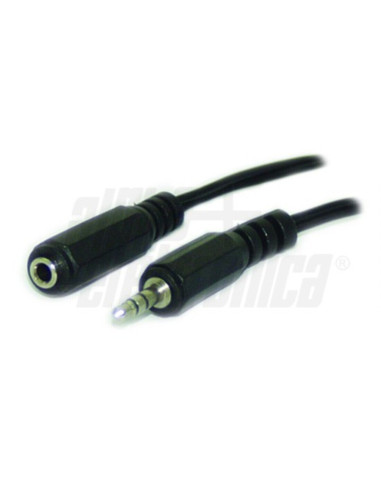 Cavo da spina jack 3,5 a presa jack 3,5 1,5m blister