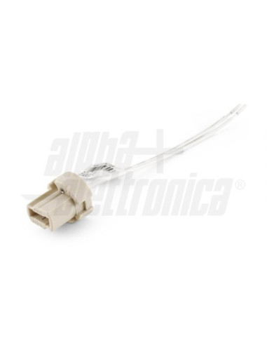 Portalampada ceramica G9 con cavi 15cm