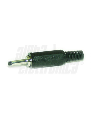 Spina dc PVC esterno ⌀2,35mm interno ⌀0,7mm
