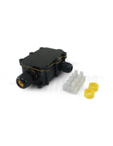 Scatola giunzione 3 vie con morsetto max 24A 450V IP68
