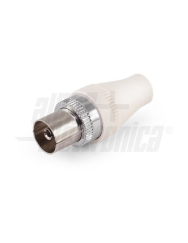 Presa coax schermata TV ⌀9,5mm 75Ω