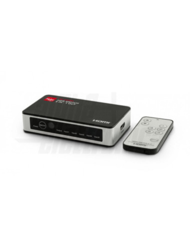 Commutatore HDMI 5in 1out 4k@60hz hdr con telecomando