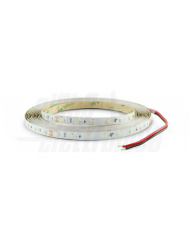 Striscia LED 64l/m 24VDC 4,8w/m 4000k 5m 2835 0,2w 120° 525lM/M IP20
