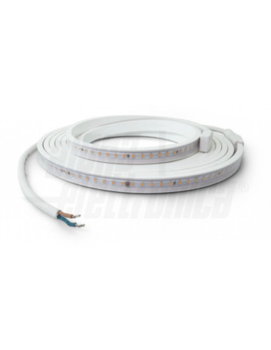Striscia LED 120l/m 230V 8w/m 4000k 20m 3528 460lM/M 100° IP65