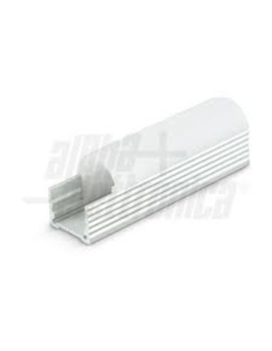 Profilo LED alluminio con cover opale pmma 2m