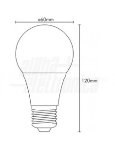 Lampada LED E27 220V 13W 3000K 2