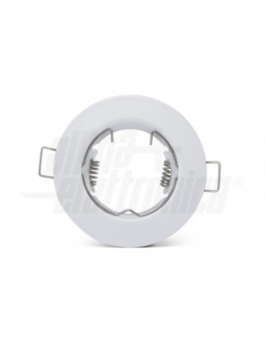 Supporto lamp LED con graffa ⌀81mm rot bi attacco non incluso