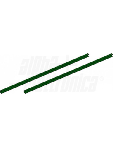 Coppia profili 1328mm x 2xmm140 2xmm150 per pannelli solari