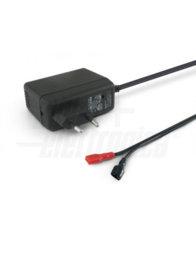 Carica batteria 27,6VDC 450mA per batterie da 1,3 A 7Ah tampone