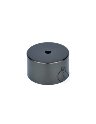 Rosone ad un foro metallo ⌀65mm h.35mm con staffa ed accessori canna di fucile