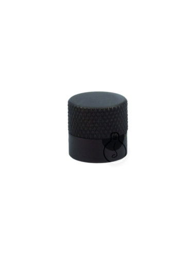 Decentratore alluminio con regolazione 3x0,75mm ⌀15mm h.15mm brunito satinato