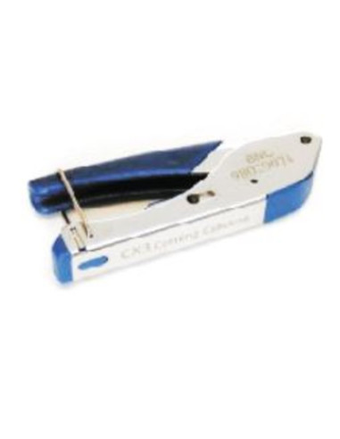 Pinza per connettori BNC m. compressione per cavi hd