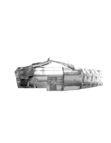 Plug RJ45 passante universale per cat.5e / cat.6 / cat.6a rigidi