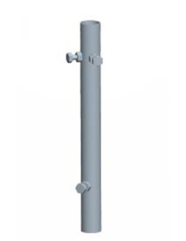 Palo h.3m ⌀90mm spessore 3mm con 5 bulloni M10