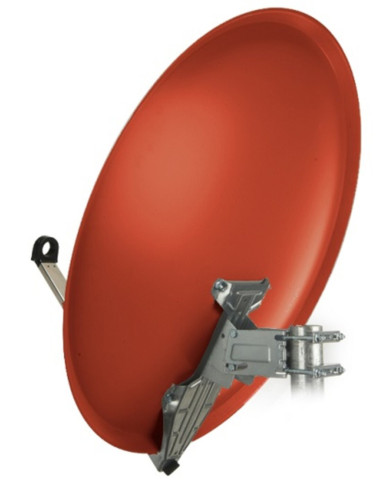Parabola vicky plus ø90cm alluminio RAL 8012 (mattone)