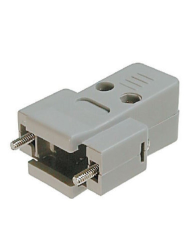 Guscio D-SUB 25p vite corta plast. metal