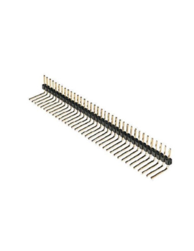 Strip maschio dorate 1x40p 90°