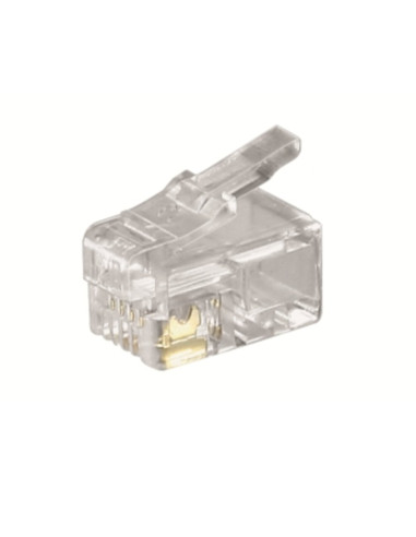 Connettore plug 4 poli corpo da 4