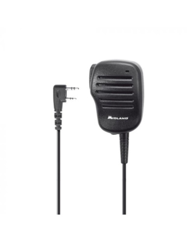 Ba22 microfono + auricolare + ptt collegamento 2 pin kenwood