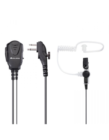 Ma31-m microfono + auricolare in gomma connessione 2 pin motorola (g15/g18)