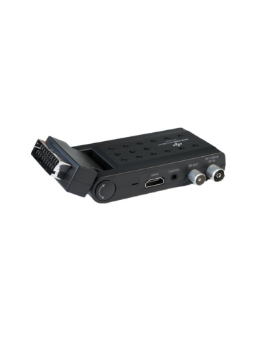 Decoder digitale terrestre DVB-T2 HEVC H.265 con telecomando 2in1 - pvr