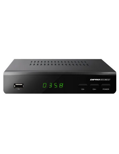 Decoder digitale t2 HEVC H.265 pvr 12v rcu 2in1 telec univ tv+decoder