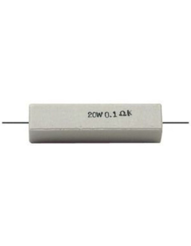 Resistenza a filo 20W  10Ω 10%