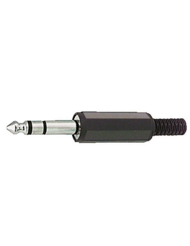 Spina jack volante ⌀6,3 stereo